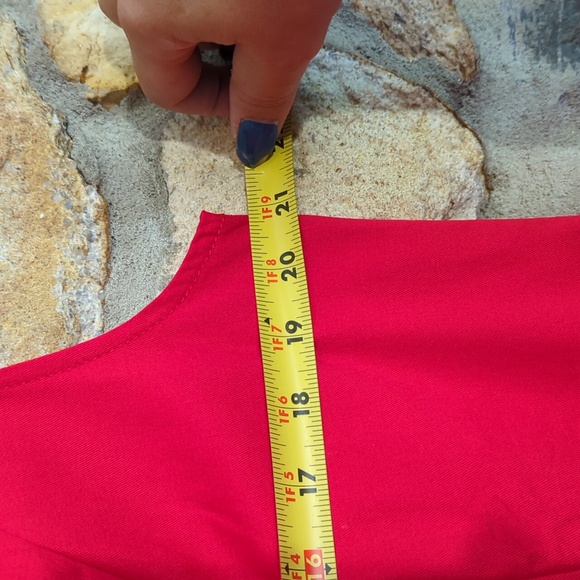 IHOT Red Swing Dress Retro Style - Picture 8 of 13